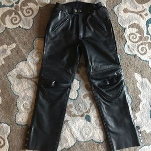 Cortech leather motorcycle pants 32